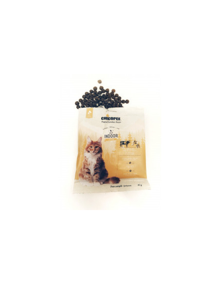 Суха храна за котки Chicopee Classic Nature Line Adult Indoor - рецепта без пшеница с намалено енергийно съдържание