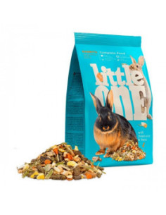 Пълноценна храна за зайчета Record Little One с билкови пелети, сушени моркови и юка