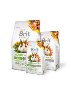 Brit Animals RABBIT ADULT Complete - Супер премиум пълноценна храна за зайци