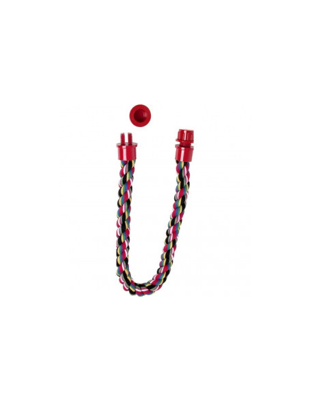 Памучна гъвгава кацалка за птици - Flamingo BIRD BAR COTTON TWISTER 30 см х 12 мм