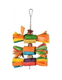 Арт играчка за папагали Flamingo RAINBOW ART - 31 см