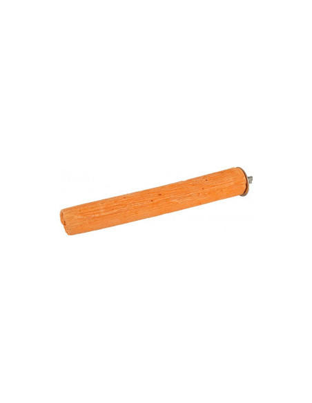 Калциева кацалка за птици Flamingo CALCIUM PERCH ORANGE S - 3 x 3 x 18.3 см