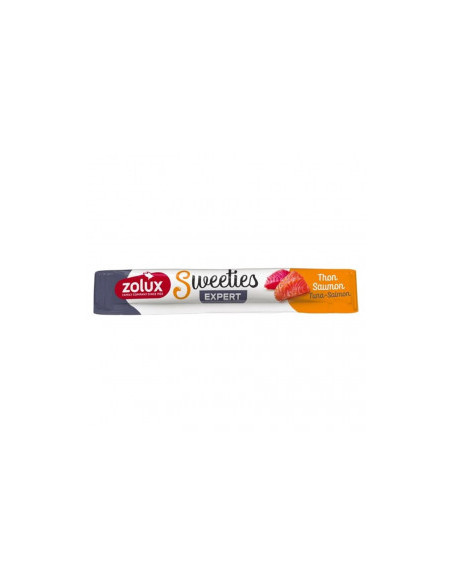 Кремообразно лакомство за котки Zolux Creme stick Tuna-Salmon с риба тон и сьомга