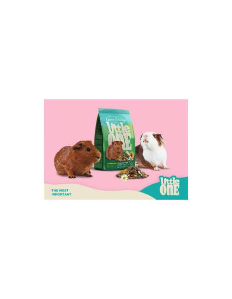 Храна за морски свинчета Little One "Green valley" Fibrefood for guinea pigs - храна за морски свинчета БЕЗ ЗЪРНО, богата на 