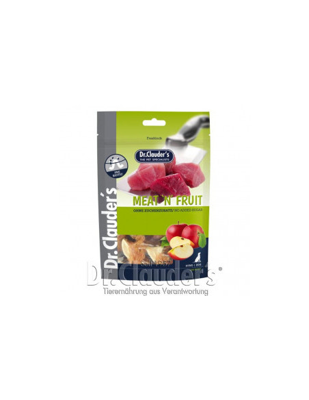 Кучешко лакомство Dr.Clauders MeatnFruit Apple - Chicken Snack от 100- пилешко месо и ябълка