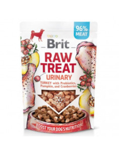 Кучешко лакомство за подпомагане на уринарния тракт Brit Raw Treat Urinary. Freeze-dried treat and topper от Сурово лиофилизи