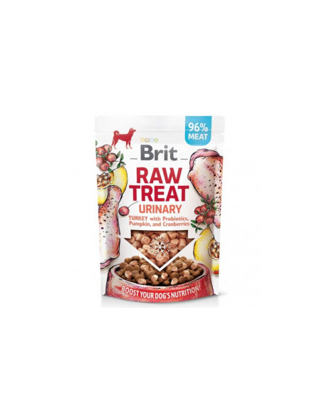 Кучешко лакомство за подпомагане на уринарния тракт Brit Raw Treat Urinary. Freeze-dried treat and topper от Сурово лиофилизи