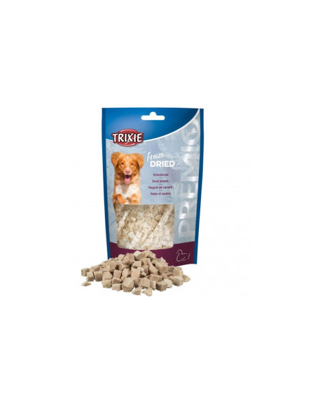 Кучешко лакомство Trixie PREMIO Freeze Dried duck breast кубчета от 99- патешки гърди