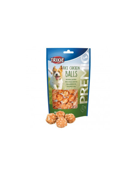 Лакомство за кучета Trixie PREMIO Rice Chicken Balls топчета с пилешко месо и ориз