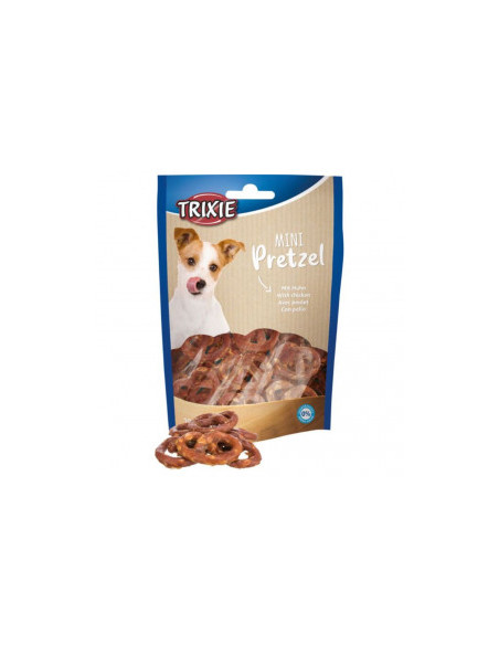 Лакомство за кучета Trixie Mini Pretzels - мини претцели с Пилешко месо