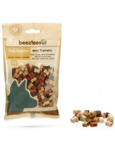 Лакомство за куче Beeztees Mini Trainers - мини кокалчета, подходящи за обучение