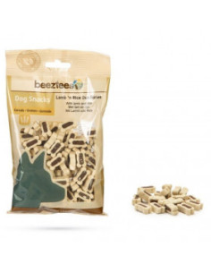 Лакомство за куче Beeztees Lamb-Rice Duo Bones - кокалчета с агнешко и ориз