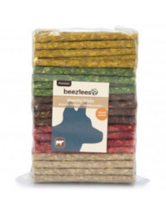 Лакомство за куче Beeztees thai munchi sticks солети с различни вкусове 100 бр./10см