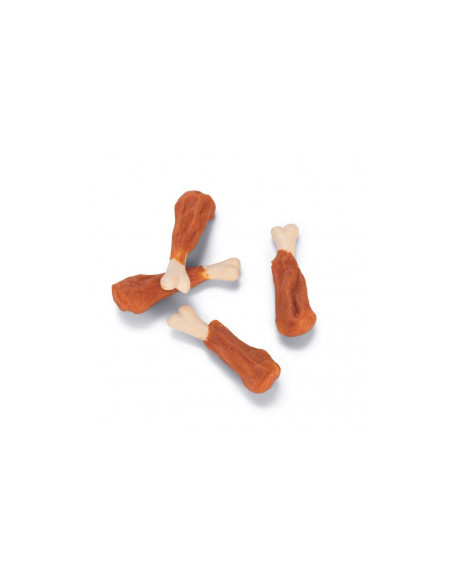 Лакомство за куче Beeztees Calcium dogchews калциеви кокалчета със 79- пилешко и зърнена закуска