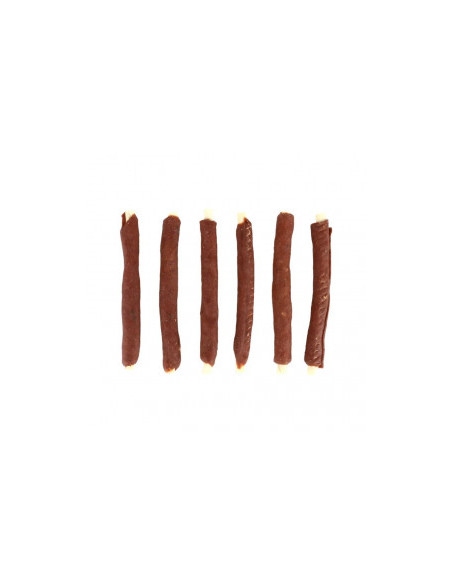 Солети от пресована кожа Flamingo Wrapped sticks обвити в заешко