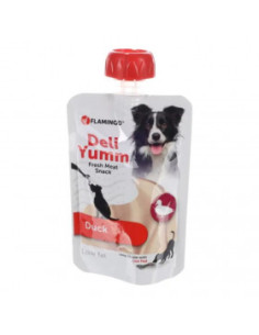 Течно лакомство Flamingo Deli Yumm за куче с патешко