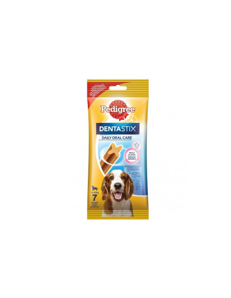 Лакомство за кучета PEDIGREE DentaStix - за средни породи (10 -25 кг)