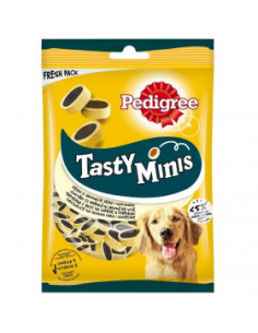 Лакомство за кучета - PEDIGREE TASTYMINIS - парченца със сирене - 140гр.