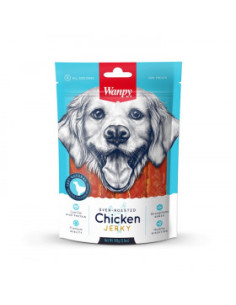 Лакомство Wanpy Chicken Jerky с пилешко месо печено на фурна 100 гр