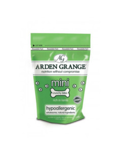 Хипоалергично лакомство Arden Grange Mini Crunchy Bites - хрупкави кокалчета с агнешко месо