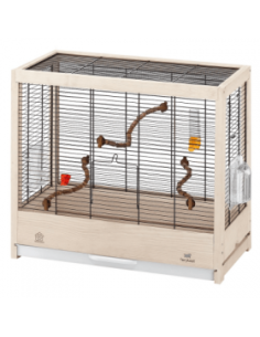 Оборудвана клетка за птици CAGE GIULIETTA 4 BLACK 57х30х50см.