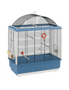 Оборудвана клетка за птици CAGE PALLADIO 4 BLACK 59х33х75см.