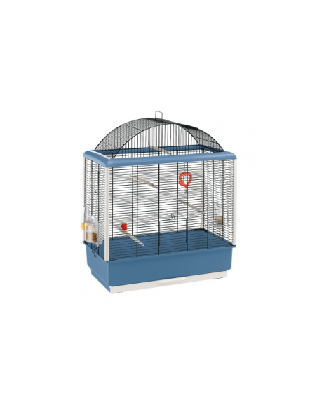 Оборудвана клетка за птици CAGE PALLADIO 4 BLACK 59х33х75см.