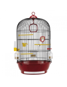 Оборудвана клетка за птици CAGE DIVA BLACK 40х65см.