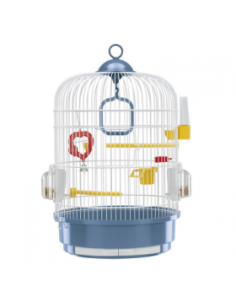 Оборудвана клетка за птици CAGE REGINA WHITE 32,5х48,5см.
