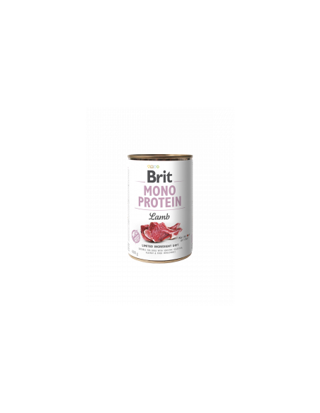 BRIT MONO PROTEIN LAMB - консервирана кучешка храна с 76- агнешко месо