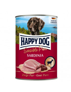 Консервирана храна за кучета Happy Dog Sardinia - от прясно козе месо, без соя, растителни добавки, оцветители или консервант
