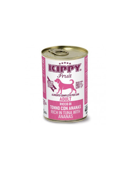 Консервирана храна за кучета KIPPY FRUIT ADULT rich in Tuna with pineapple с риба тон и ананас