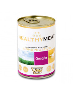 Консервирана храна за кучета HEALTHY MEAT Mono Protein Quail със 100- чист протеин от пъдпъдече месо