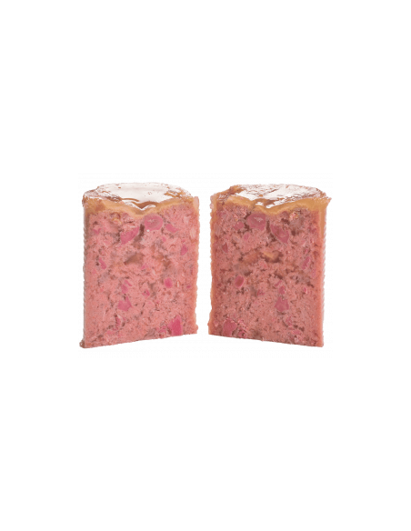 BRIT PATÉ - MEAT SALMON - консервирана храна за кучета с 26- сьомга и 24- пилешко месо