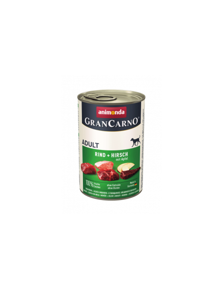 Gran Carno Original Adult Plus with Beef, Deer and Apple - консервирана храна за кучета с телешко, еленово месо и ябълки
