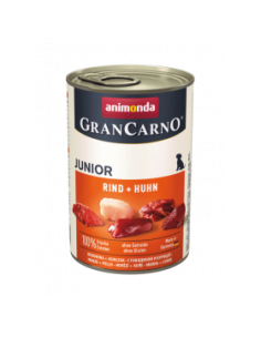 Gran Carno Original Junior Chicken-Beef консервирана храна за подрастващи кучета с пилешко и говеждо месо