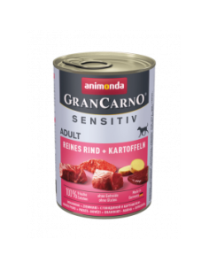 Gran Carno Sensitive Adult with Beef-Potatoes консервирана храна за израстнали чувствителни кучета с телешко и картофи
