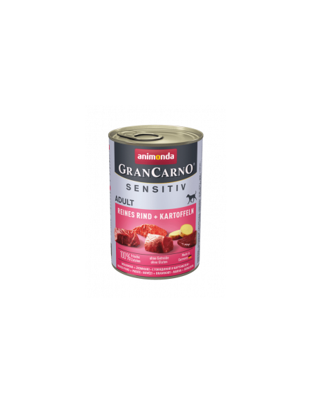 Gran Carno Sensitive Adult with Beef-Potatoes консервирана храна за израстнали чувствителни кучета с телешко и картофи