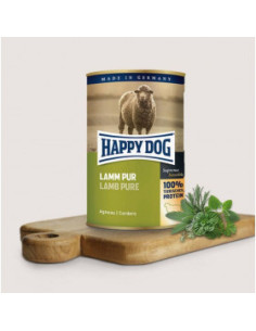 Консервирана храна за кучета Happy Dog Lamm Pur 100- агнешко