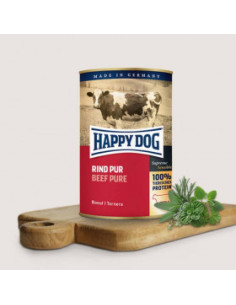 Консервирана храна за кучета Happy Dog Rind Pur 100- говеждо