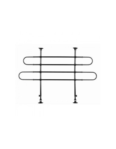 Предпазна решетка Trixie Car dog grid, angled регулируема преграда за багажник, подходяща за всеки автомобил с 2 елемнта