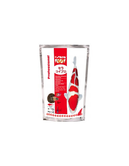 Ко-екструдирана храна за Кои SERA KOI PROFESSIONAL SPIRULINA 2200гр.