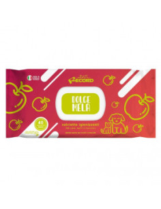 Мокри кърпи за кучета и котки RECORD WET WIPES Sweet Apple с аромат на сладка ябълка