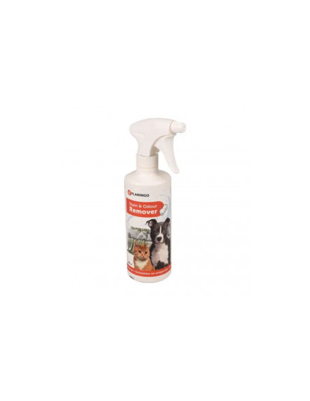 Препарат Flamingo Stain and odour remover против петна и миризми