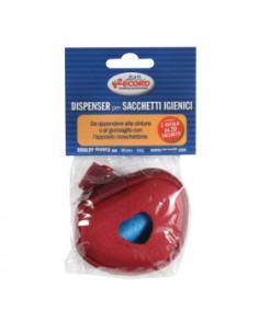 Текстилен диспенсър за пликчета Record + 1 рокла с 20 пликчета
