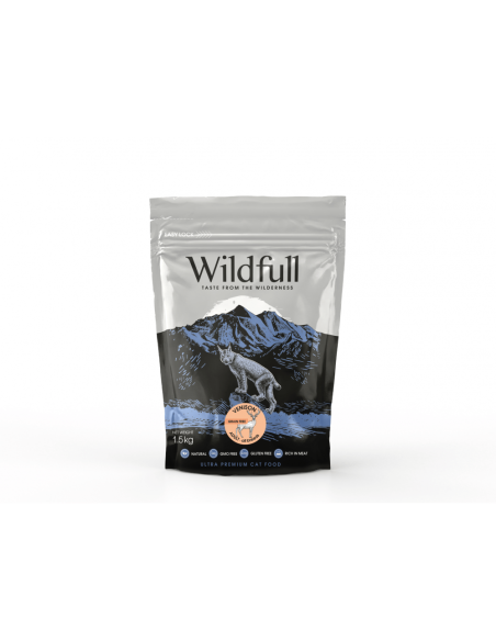 Wildfull Cat Venison Adult - еленско, 1.5 кг