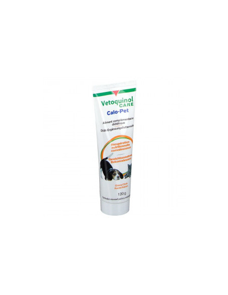 Vetoquinol - Calo Pet - енергийна поливитаминоминерална паста + таурин 120 гр. за кучета и котки