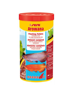 sera Arowana and large fish 1000 мл - храна за Аровани и други хищни едри риби