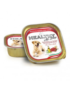Кучешки пастет HEALTHY MEAT ALL DAYS с говеждо месо и спелта