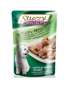 Stuzzy Speciality - пауч за кучета с пилешко и шунка